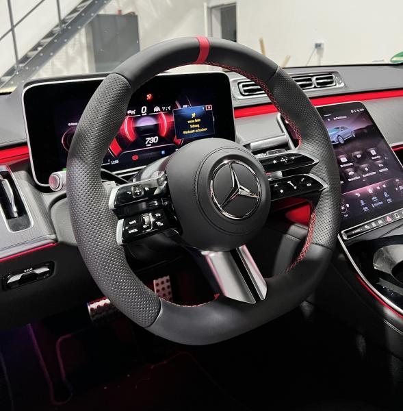 MB C217 W177 W222 C257 C238 W205 W213 AMG Lenkrad neu Beziehen